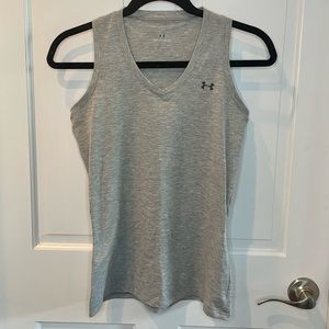 Grey Under Armour tank top